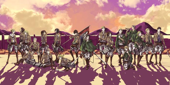 2330x1226 shingeki, No, Kyojin Wallpapers HD / Desktop and Mobile Backgrounds