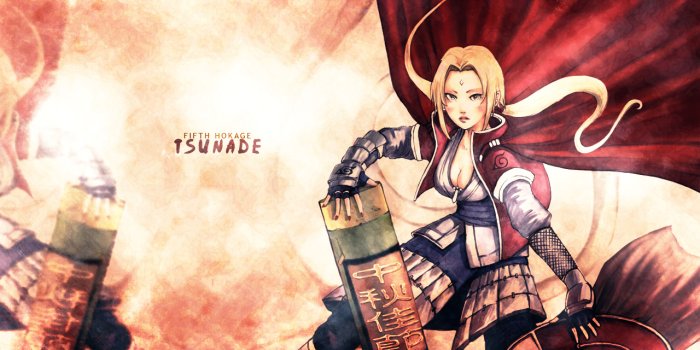 1280x1024 Naruto Wallpaper: Tsunade-hime - Minitokyo