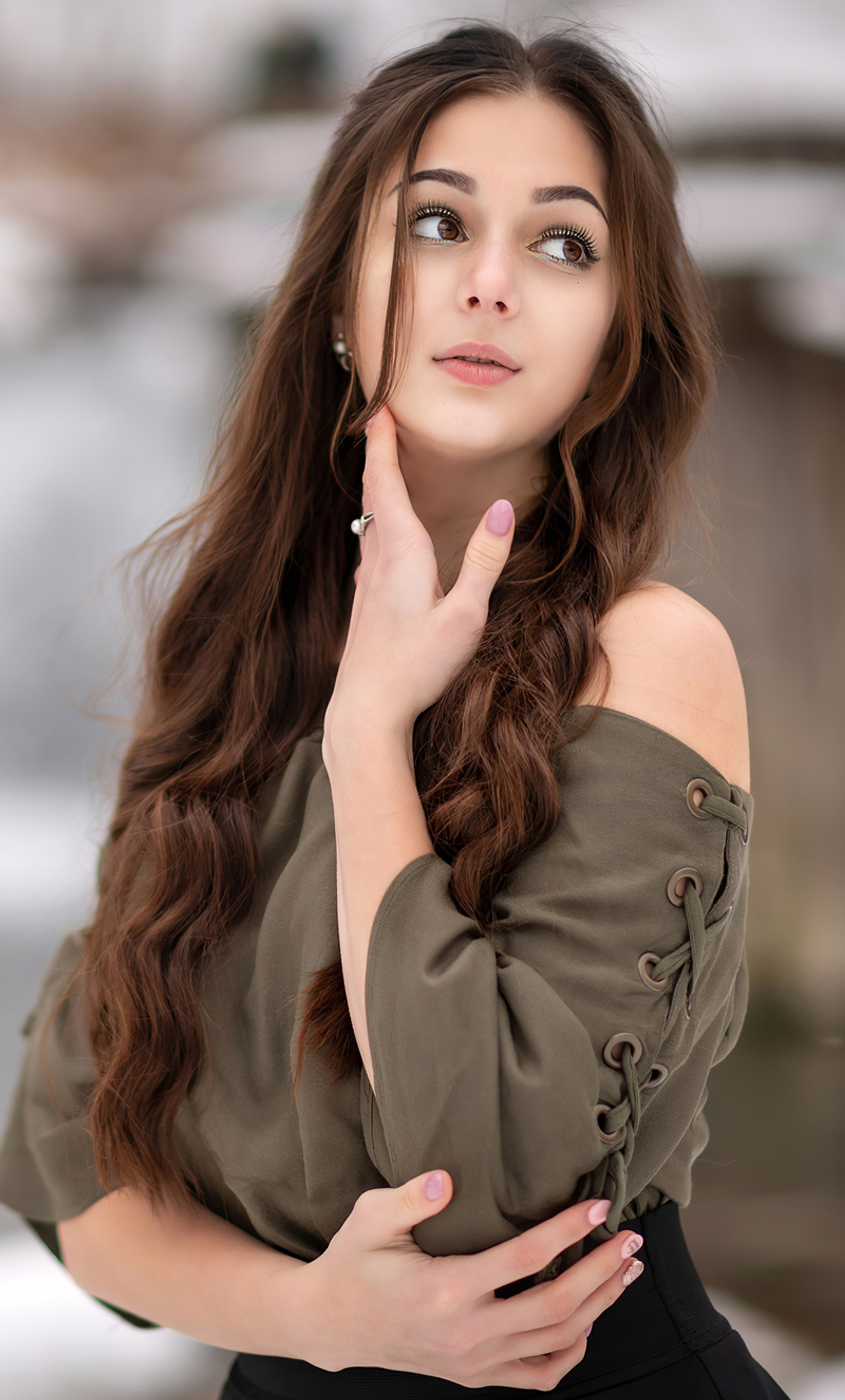 1280x2120 1280x2120 Cute Girl Art 4k iPhone 6+ HD 4k Wallpapers, Images, Backgrounds,  Photos and Pictures