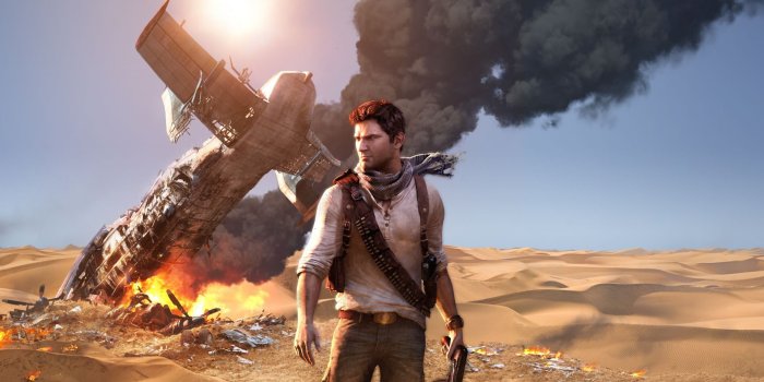 1920x1080 Desktop wallpaper uncharted, main in desert, video game, ps4, hd image,  picture, background, aef610