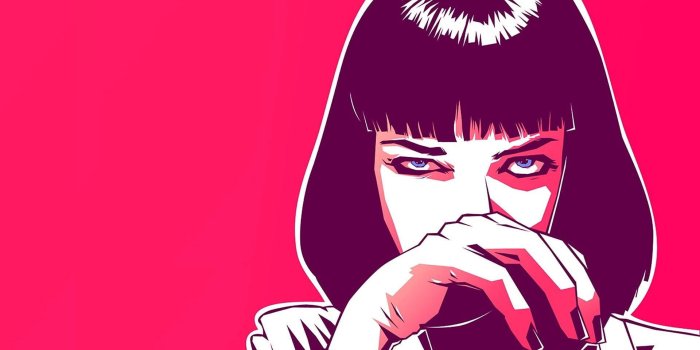 1920x1080 Wallpaper Pulp Fiction, Woman With Black Hair Pop Art • Wallpaper For You  HD Wallpaper For Desktop & Mobile