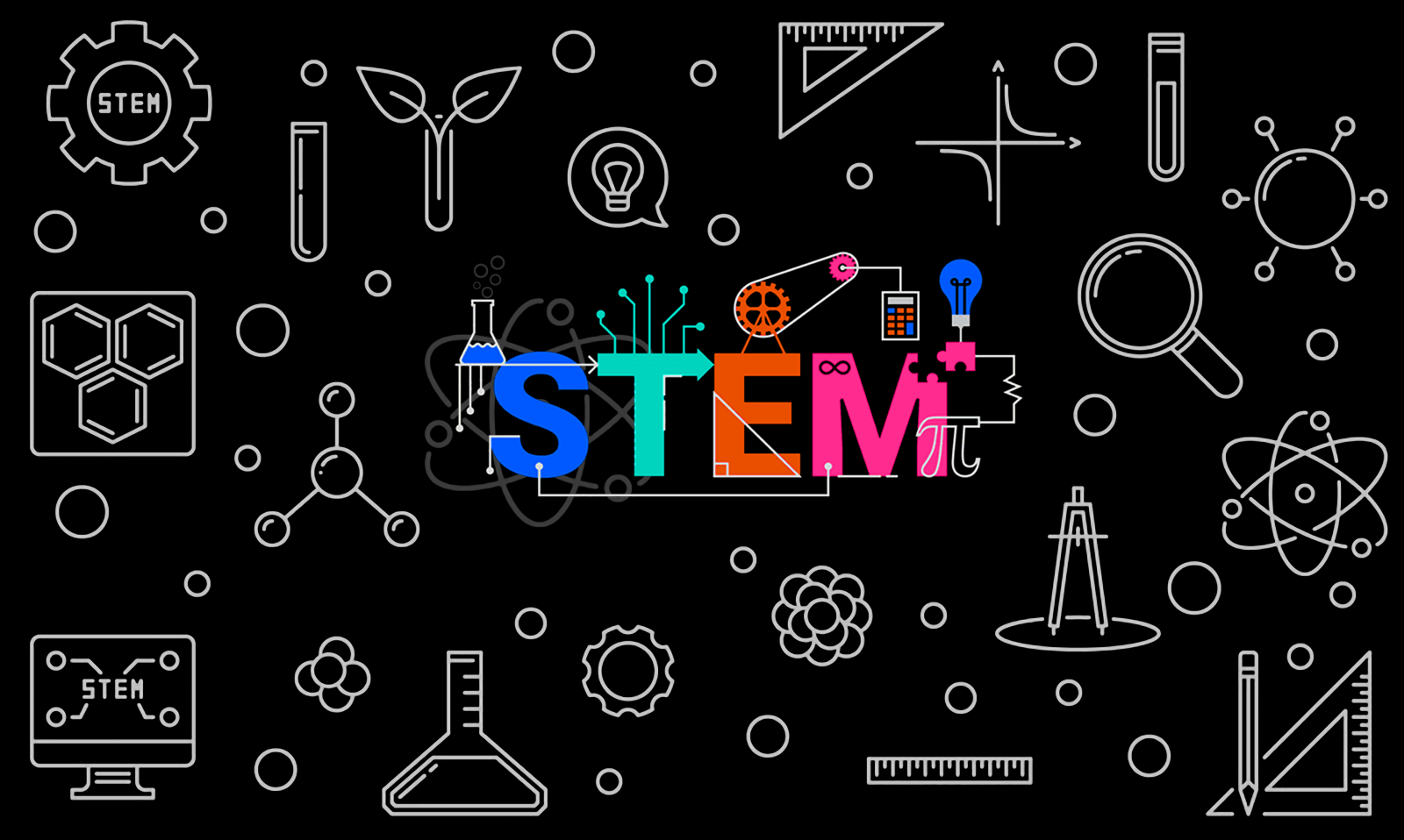 4288x2568 STEM Education Dark Wallpaper - Album on Imgur