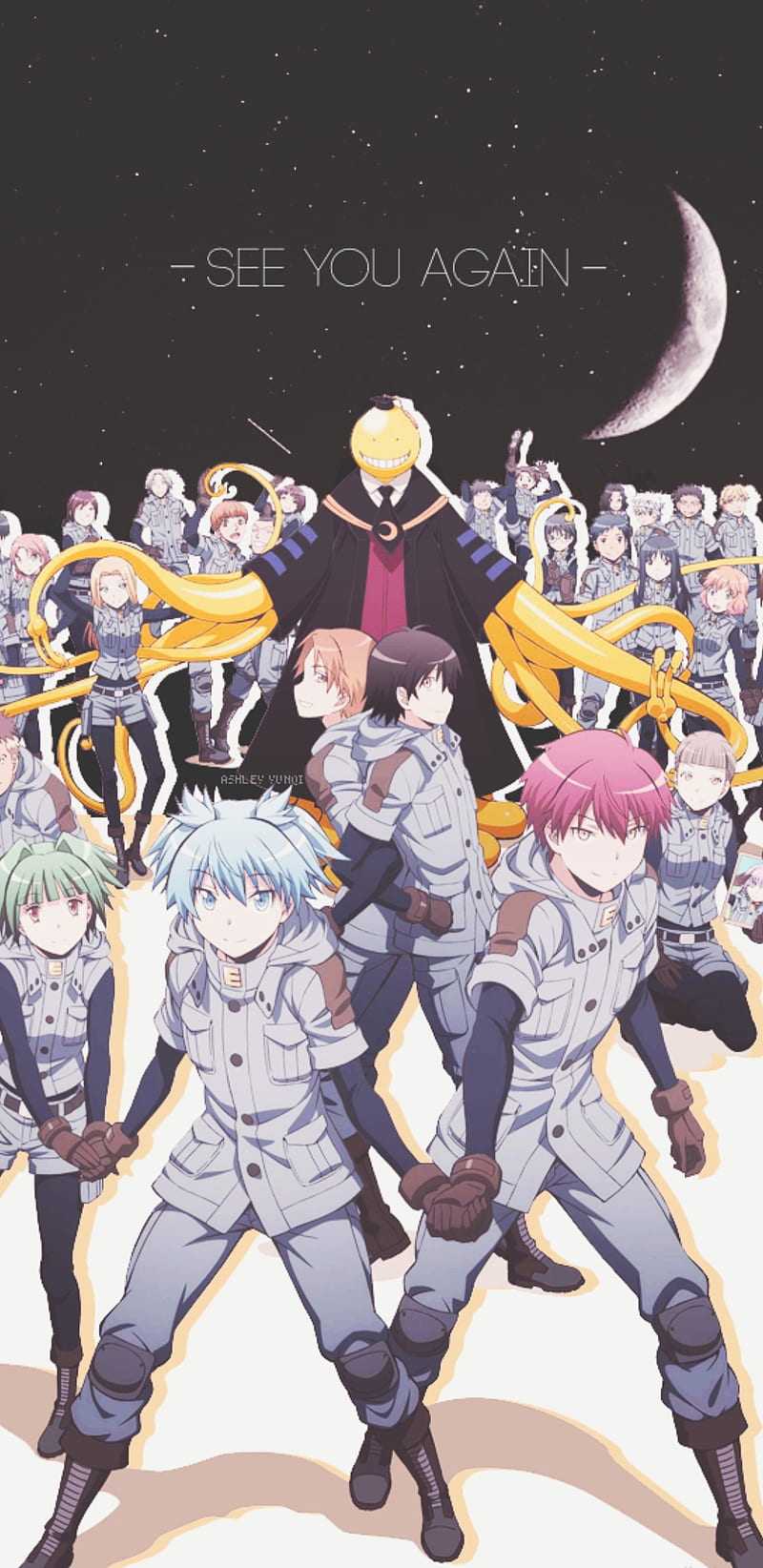 800x1644 Assassination Classroom Wallpaper | WhatsPaper