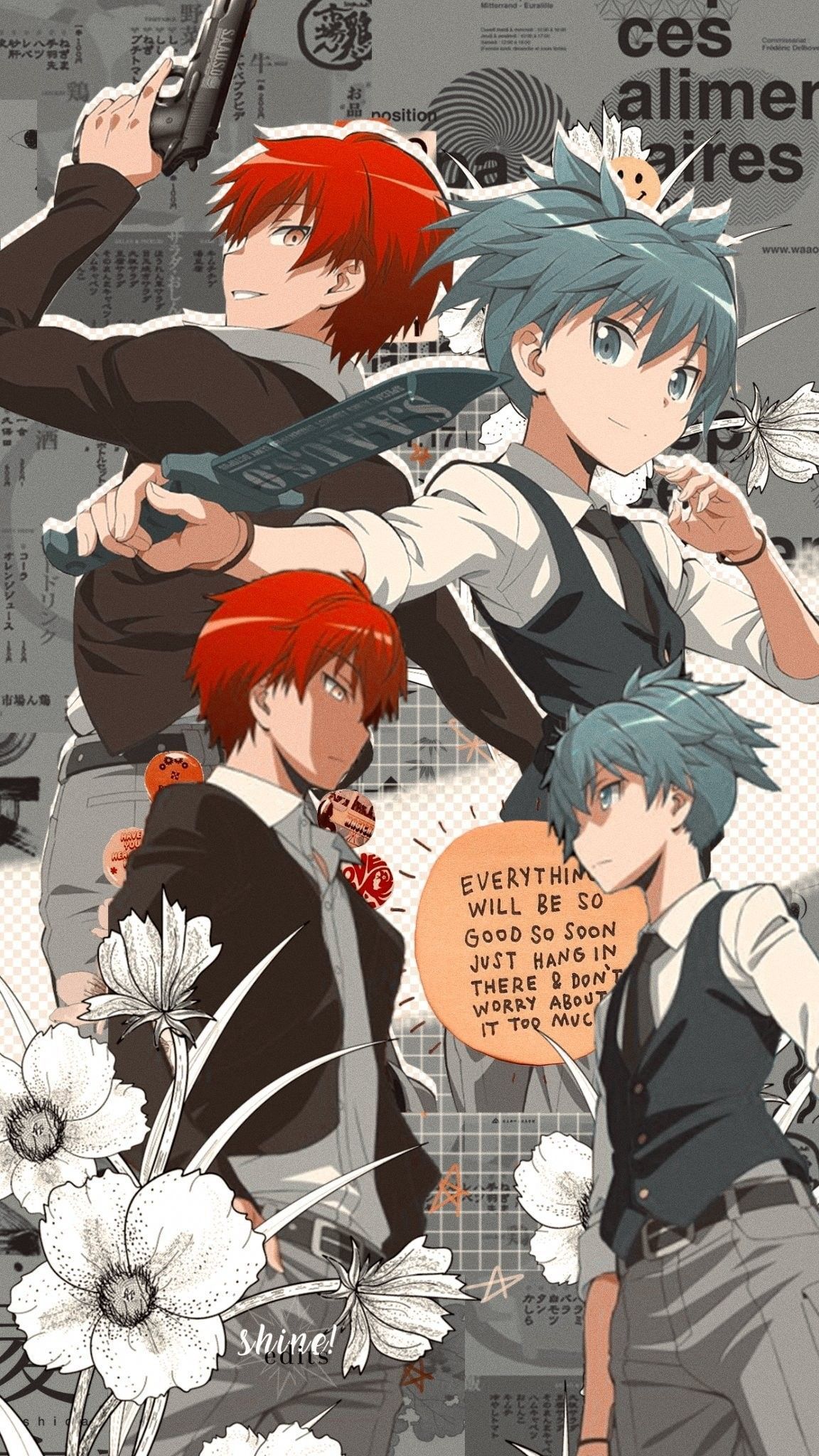 1152x2048 Pinterest - México | Aesthetic anime, Assassination classroom, Anime  wallpaper