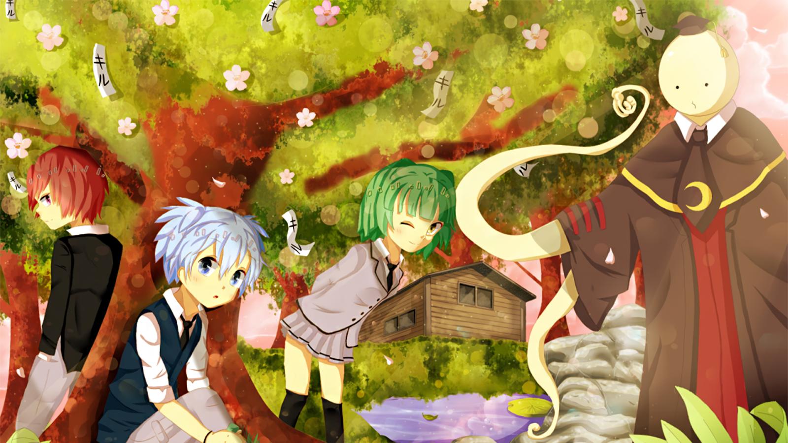 1920x1080 Nagisa Shiota Kaede Kayano Karma Akabane Koro-Sensei HD Assassination  Classroom Wallpapers | HD Wallpapers | ID #56616