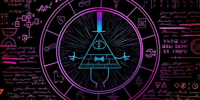 1680x1050 Gravity Falls, dark, neon • Wallpaper For You HD Wallpaper For Desktop &  Mobile