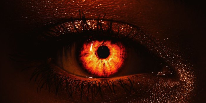 1920x1080 Desktop wallpaper fire, glow in eye, dark, hd image, picture, background,  29b8ee