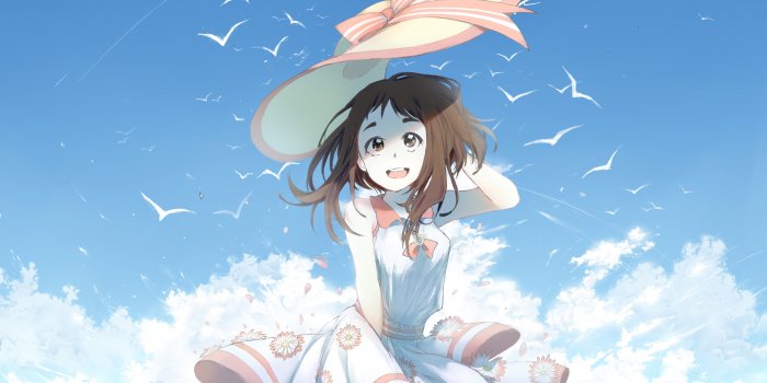1920x1080 Desktop Wallpaper Ochako Uraraka, Happiness, Summer, Outdoor, Hd Image,  Picture, Background, 5d0ede