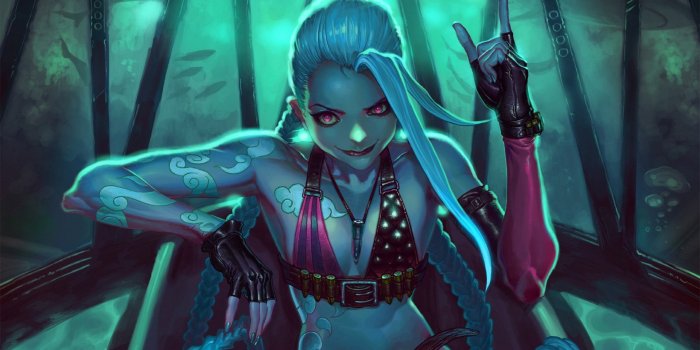 1920x1080 Jinx (League Of Legends) HD Wallpaper | Background Image | 1920x1080