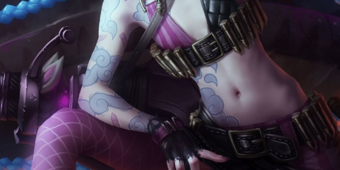 1910x3375 Jinx the Loose Cannon League of Legends Wallpaper ID:3117