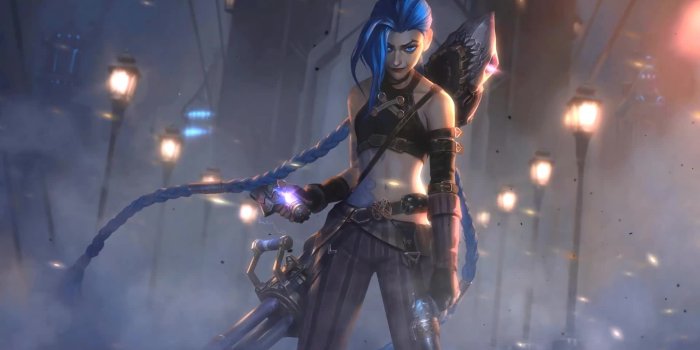 1920x1080 Netflix Arcane Jinx With Pistols Live Wallpaper - DesktopHut: Free HD/4K  Live Wallpapers for Windows & MacOS