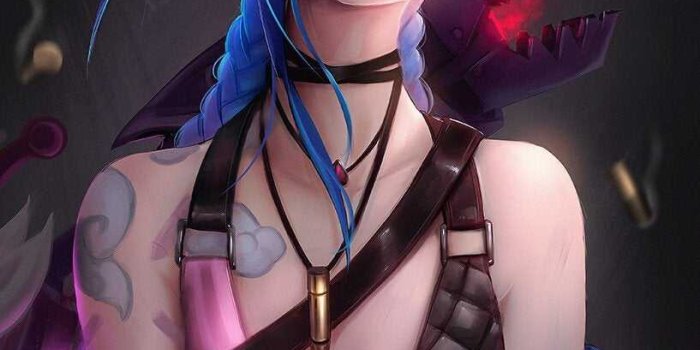 817x1155 Arcane Jinx Wallpaper | WhatsPaper