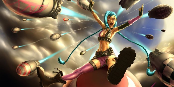 1920x1080 Jinx Rocket LoL 1920x1080 6m Wallpaper HD | Jinx league of legends, League  of legends, Lol league of legends