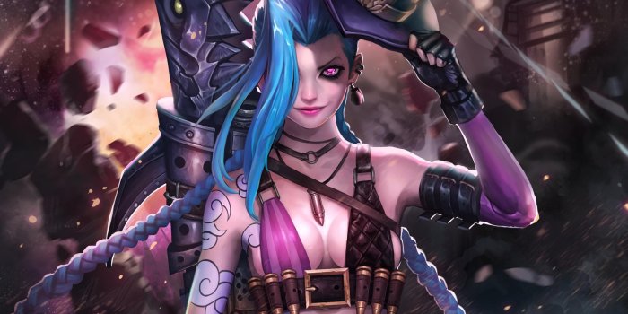 2560x1600 Jinx - League of Legends (LOL) HD wallpaper download - LOL wallpapers