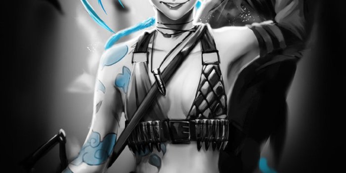 1450x2049 league, Of, Legends, Poster, Jinx Wallpapers HD / Desktop and Mobile  Backgrounds