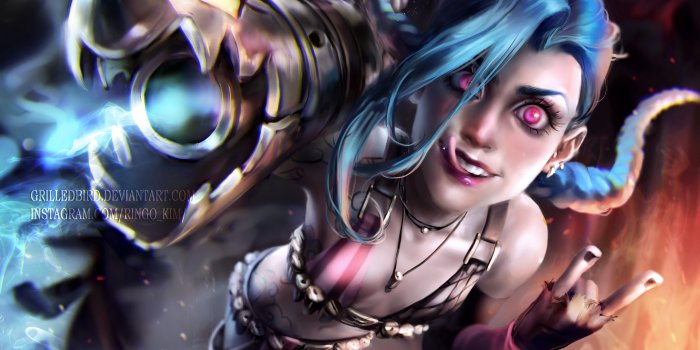 7087x4724 Jinx | Wallpapers & Fan Arts | League Of Legends | LoL Stats