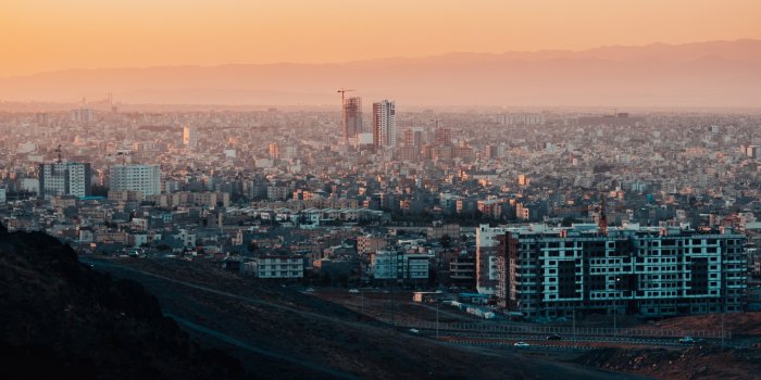 3840x2160 Wallpaper 4k city, buildings, sunset, mashhad, iran 4k Wallpaper