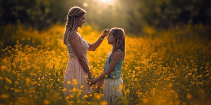 1332x850 Wallpaper summer, love, girl, mom, A Mother's Love images for desktop,  section настроения - download