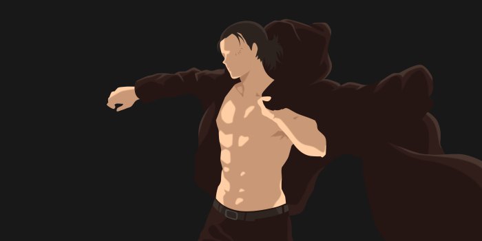 4098x2304 Eren Yeager Minimalist 4k Ultra HD Wallpaper | Background Image | 4098x2304