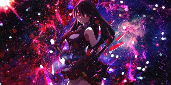 1280x720 Akame Ga Kill! - LIVE Wallpaper with Rainmeter Skins
