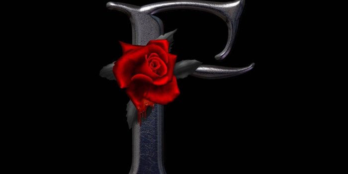 1440x1280 Letter F Wallpapers Wallpaper Cave - Letter F With A Rose (#776092) - HD  Wallpaper & Backgrounds Download