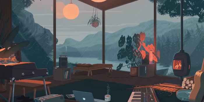 1920x1080 Cozy Autumn Rain Live Wallpaper - WallpaperWaifu