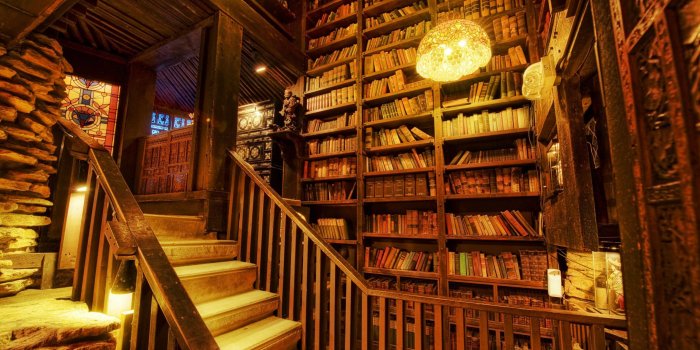 2559x1599 Cozy Library - [2559x1599] : r/wallpapers