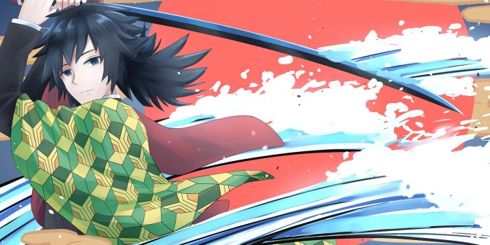 5120x2160 Giyu Tomioka Kimetsu no Yaiba 4K Wallpaper #132