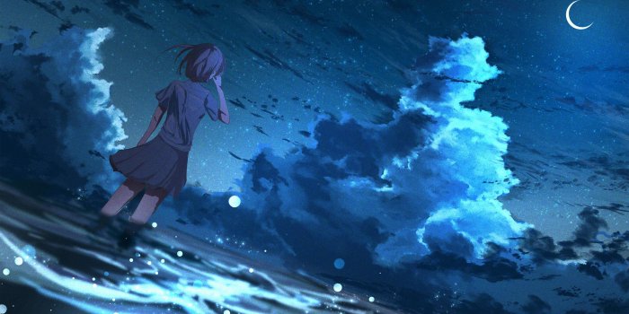 3456x1944 3840x2160 Anime Girl in Half Moon Night 4K 4K Wallpaper, HD Anime 4K  Wallpapers, Images, Photos and Background - Wallpapers Den