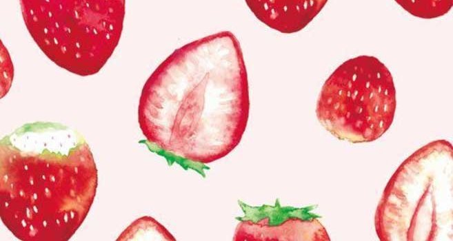 657x1250 strawberry watercolor - Idea Wallpapers , iPhone Wallpapers,Color Schemes
