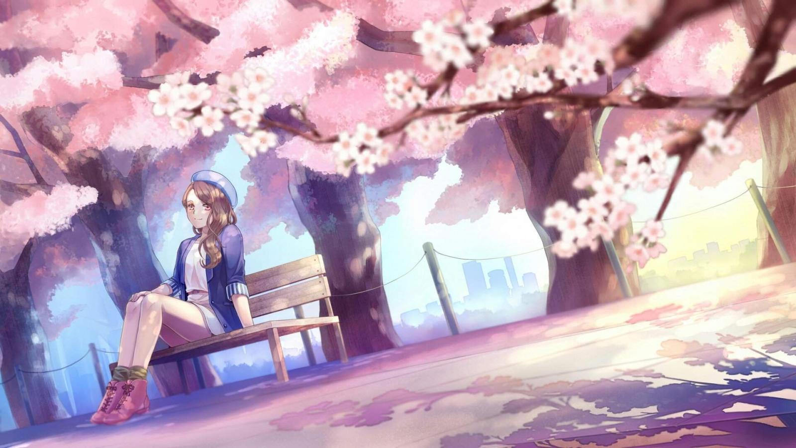 1920x1080 Розовые аниме пейзажи - desktop wallpaper 30pcs [DOWNLOAD FREE] #43965