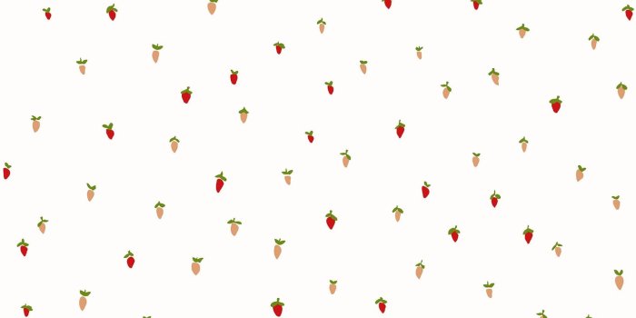 1414x1800 Strawberries Custom Wallpaper | Hygge & West