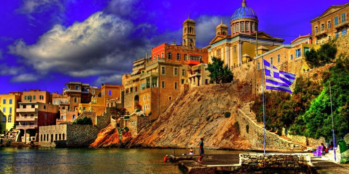 2560x1440 Greece Wallpapers • TrumpWallpapers