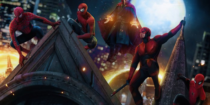 1366x795 Wallpaper 4k Doctor Strange Dareveil And Spidermans In Spider Man No Way  Home 4k Wallpaper