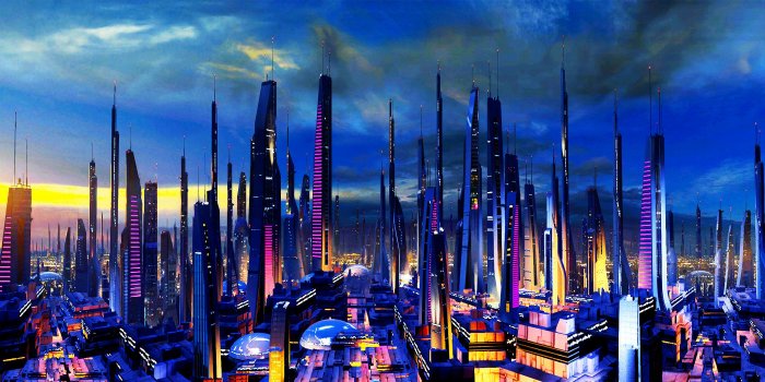 3840x1920 City Futuristic, HD Artist, 4k Wallpapers, Images, Backgrounds, Photos and  Pictures