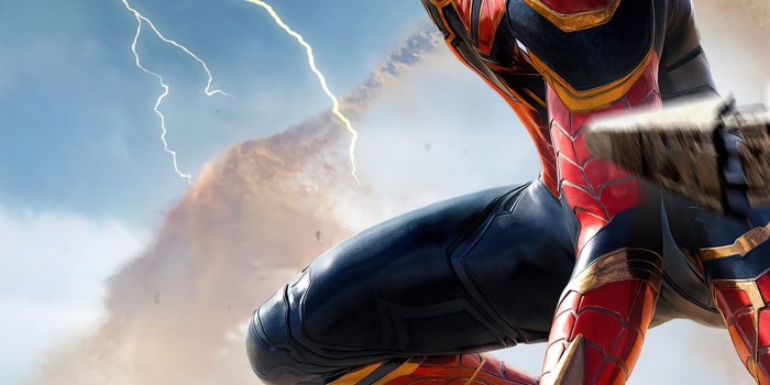 2160x3840 Spider-Man Thunder In No Way Home 4K Ultra HD Mobile Wallpaper