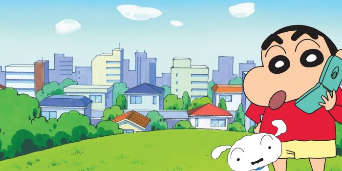 2560x1080 Shin-chan Wallpaper 4K, Shinchan Nohara, Shiro, TV series, Movies, #6865