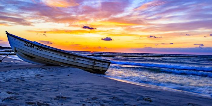 1920x1080 Boat, sand, beach, sunset, nature wallpaper, hd image, picture, background,  44d269 | wallpapersmug