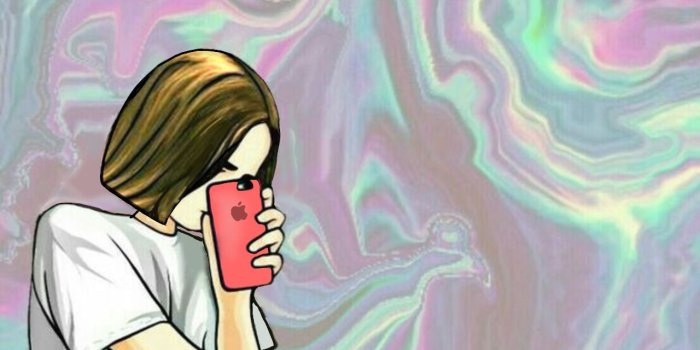 1280x2272 Girl Drawing Instagram Wallpapers 2020 - Broken Panda