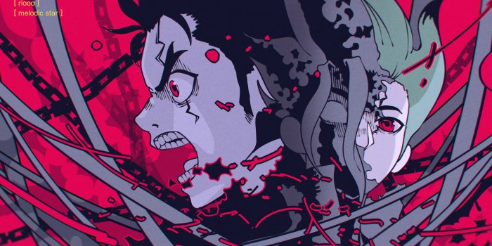 3840x2160 Dr. Stone Senku Ishigami Taiju Oki 4K Wallpaper #4