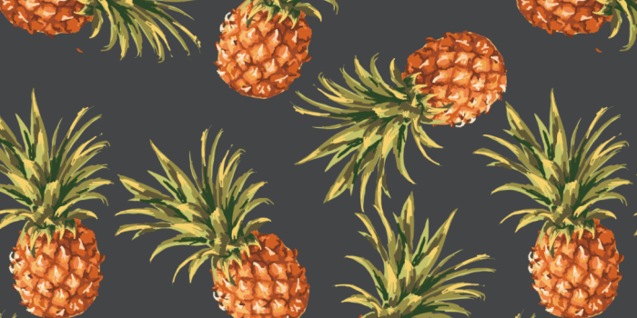 1090x1088 Pineapple Wallpaper – Rocky Mountain Decals