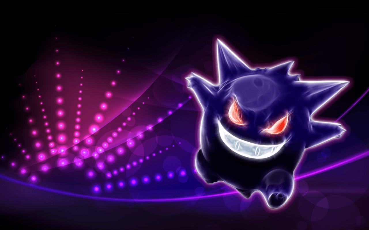 1280x800 Pokemon Gengar Wallpapers - Top Free Pokemon Gengar Backgrounds -  WallpaperAccess
