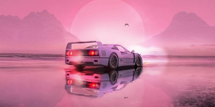 1920x1080 Aesthetic F-40 Forza Horizon Live Wallpaper - WallpaperWaifu
