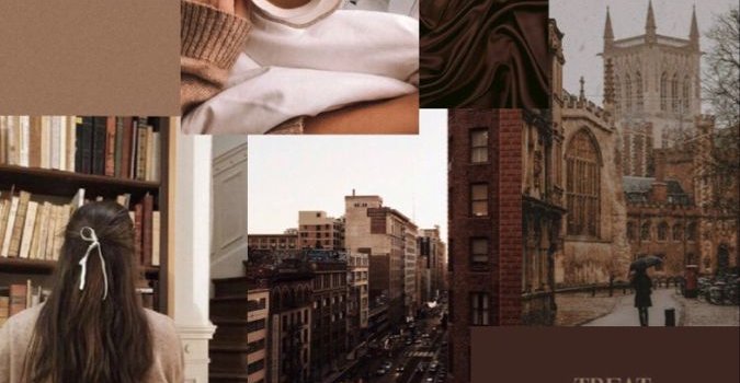675x1200 Brown aesthetic wallpaper | Brown aesthetic, Pink wallpaper cartoon,  Aesthetic collage