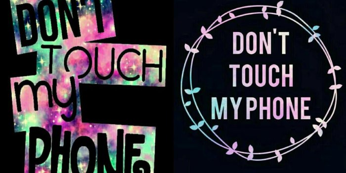 1280x720 Don't Touch My Phone | Don't Touch My Phone Wallpaper/ Girls/ Cute/ Don't  Don't Touch My Mobile