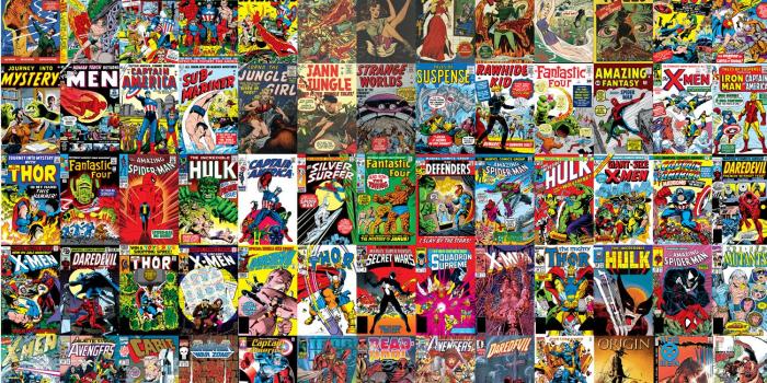 1500x857 Marvel Comic Book Background (#2986889) - HD Wallpaper & Backgrounds  Download