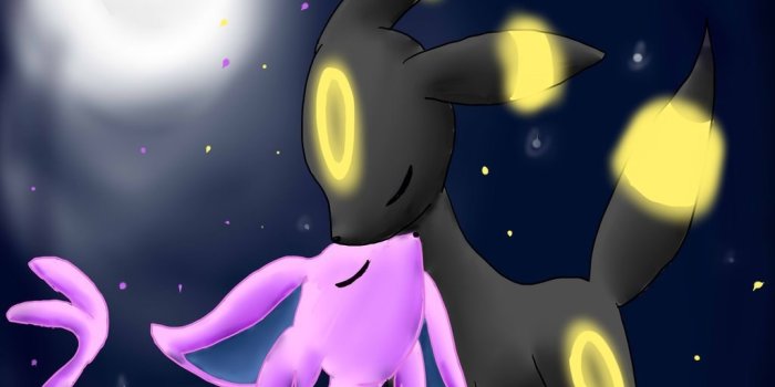 1024x768 Umbreon And Espeon Wallpapers Desktop Background