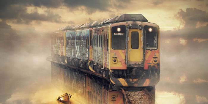 1920x1200 Fantasy Train Water Reflection, HD Artist, 4k Wallpapers, Images,  Backgrounds, Photos and Pictures