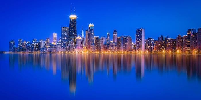 4800x2588 Chicago Lake Michigan Skyscraper Reflection Wallpaper, HD City 4K Wallpapers,  Images, Photos and Background - Wallpapers Den