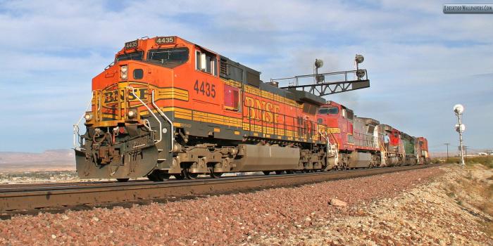 1920x1080 A Westbound BNSF Train, Needles, CA Wallpaper